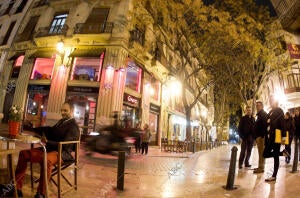 Vista Nocturna del barrio del Carmen