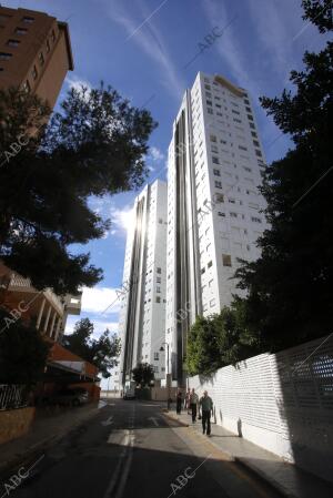 Torres de Punta Llisera o Gemelos 28 en Benidorms Foto Juan Carlos Soler archdc