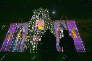 «Mapping» en el palacio de san Telmo