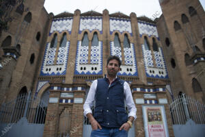 El torero Serafín Marín en la plaza de toros Monumental de Barcelona, el día que...