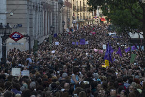 Manifestación contra la sentencia a La Manada