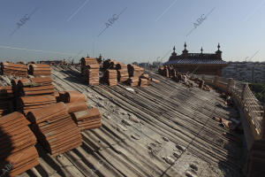 Remodelación de los techos de la plaza de toros de Las Ventas