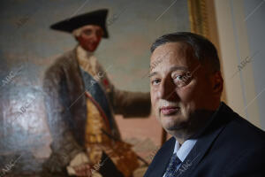 Marzio Nessi, responsable del detector de Neutrinos del Cern, en la fundación...