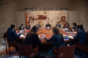 Reunión ejecutiva del Govern de la Generalitat