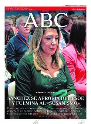 ABC CORDOBA 18-03-2019