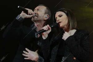 En la imagen, concierto de Laura Pusini y Biagio Antonacci