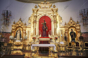 Nuestro padre Jesús del gran poder fuera de su altar Normal