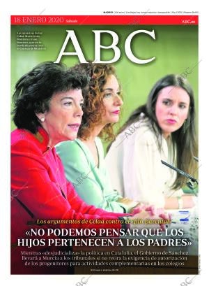 ABC MADRID 18-01-2020