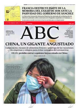 ABC MADRID 02-02-2020