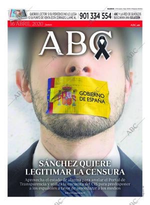 ABC MADRID 16-04-2020