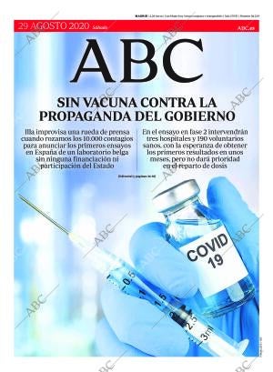 ABC MADRID 29-08-2020