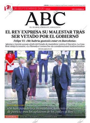 ABC CORDOBA 26-09-2020