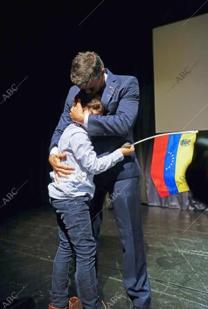 Rueda de prensa de Leopoldo López