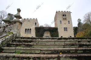 Sada (la Coruña), 09/12/2020. Exteriores del pazo de Meirás