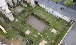 Templo Romano junto al ayuntamiento de Córdoba