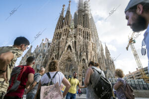 Turistas. Sagrada Familia