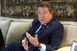 Entrevista a Emiliano García-Page, presidente de la Junta de Castilla-La Mancha