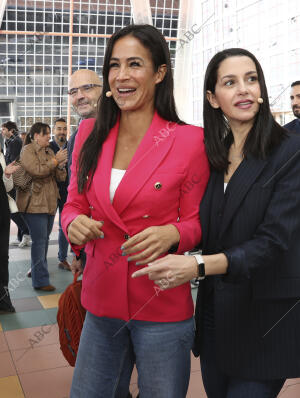 Mitin pensionista de Inés Arrimadas y Begoña Villacís