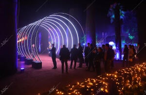 Inauguración del espectáculo de «Naturaleza Encendida: Raíces», en el Alcázar de...