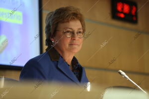 Rueda prensa de la comisaría del Parlamento Europeo Monika Hohlmeier, presidenta...