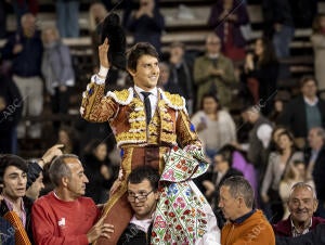 Andrés roca Rey en la Feria de Fallas de Valencia