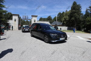 Salida de los restos mortales de José Antonio Primo de Rivera del Monasterio del...