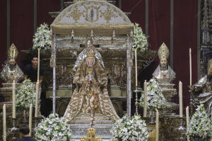 Novena A la Virgen de los Reyes en catedral de Sevilla