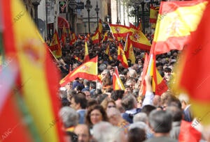 Manifestación organizada por el PP contra la amnistía de Pedro Sánchez en la...