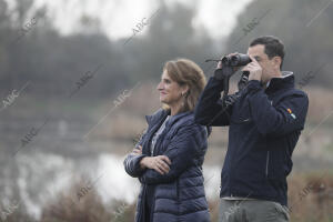 Visita al Parque de Doñana del presidente de la Junta de Andalucía, Juanma...