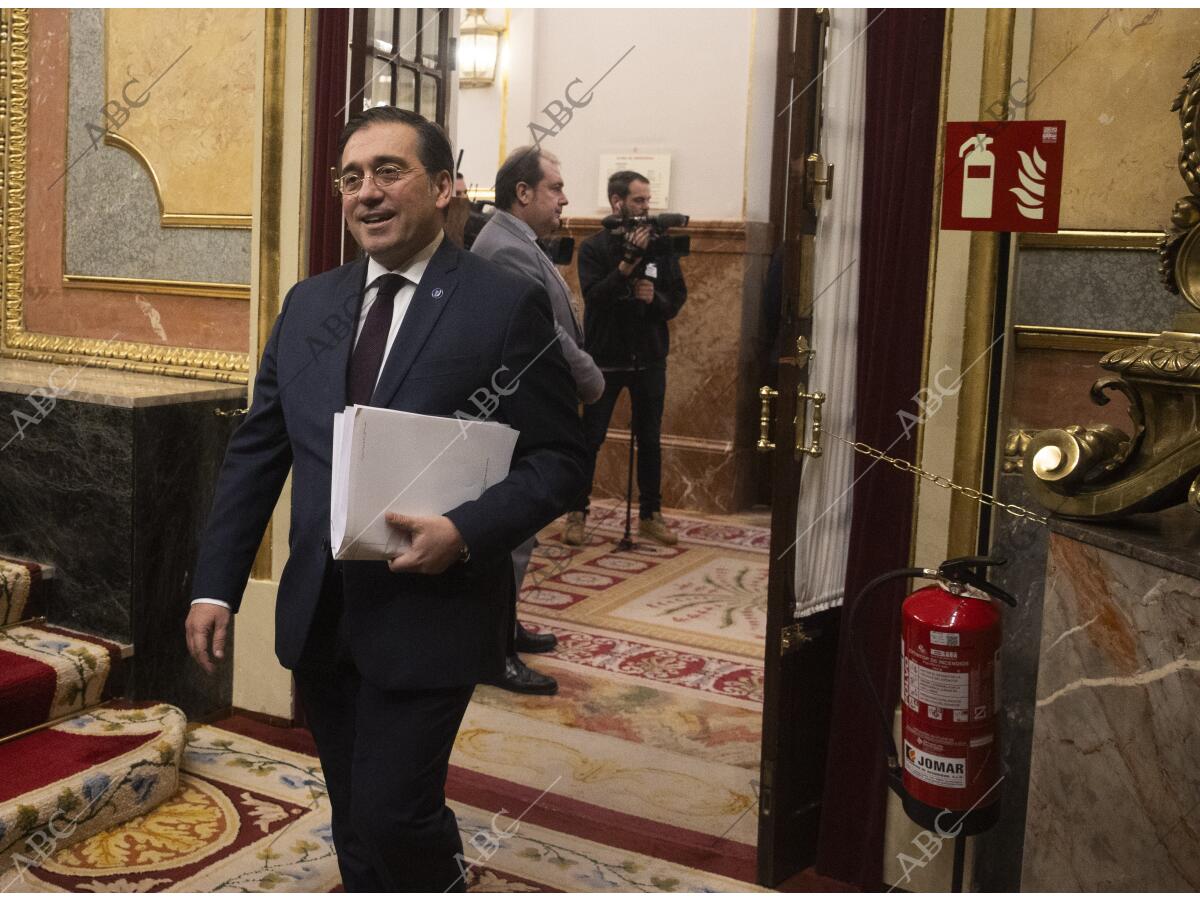 Pleno en el Congreso de los Diputados con la intervención del ministro ...