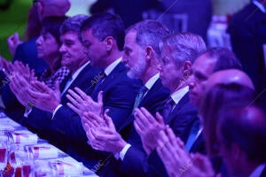 Su Majestad el Rey Felipe VI preside la cena de inauguración del Mobiel World...