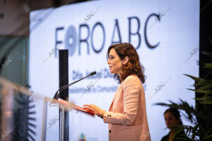 Isabel Díaz Ayuso, presidenta de la Comunidad de Madrid, Participa en el foro...