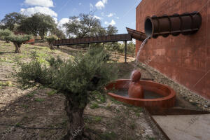 Entrevista al diseñador industrial Philippe Starck en La Almazara, donde se...