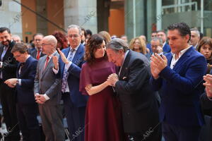 Acto de celebración del Día de la Constitución en la sede de la CAM presidido...