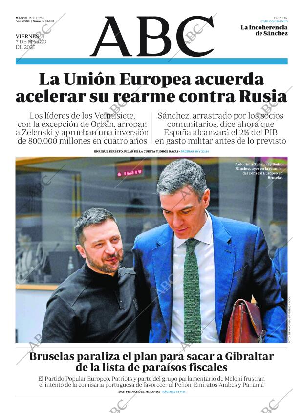 Peri Dicos ABC De 2025 Archivo ABC Abc Madrid 20250307 1 T6w 620x846