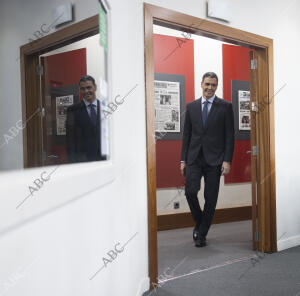 Rueda de prensa en Moncloa del presidente del Gobierno Pedro Sánchez, con motivo...