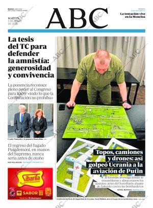 ABC MADRID 03-06-2025 página 1