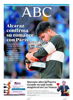 ABC MADRID 09-06-2025 página 1