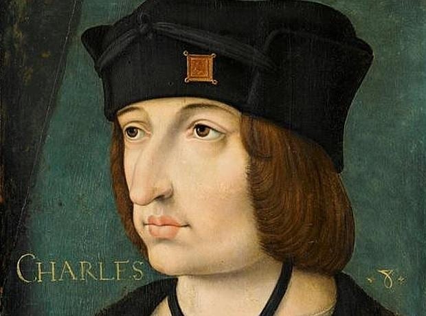 Retrato de Carlos VIII de Francia