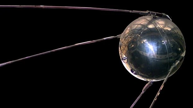 Fotografía de la nave Sputnik 1