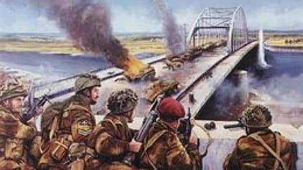 Los paracaidistas británicos defienden el puente