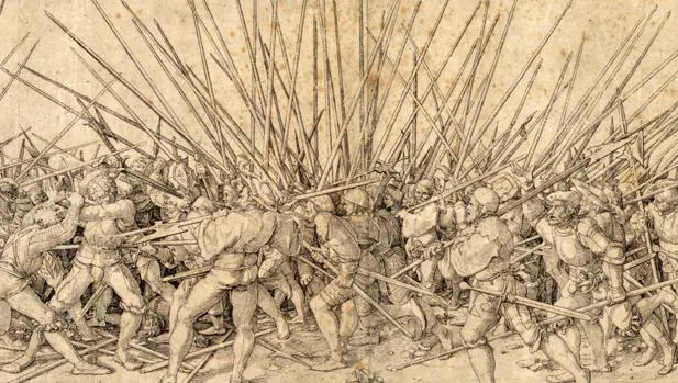 La batalla de Bicocca, la infantería española de Carlos V aplasta el mito de los imbatibles piqueros suizos