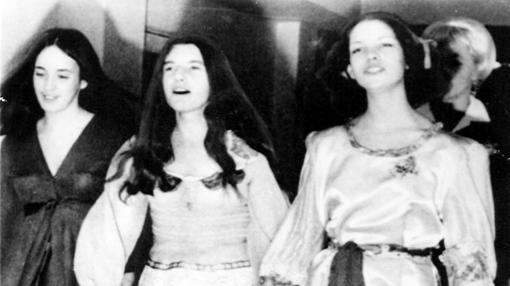 Tres miembros de la Familia (Susan Atkins, Patricia Krenwinkel y Leslie van Houghton)