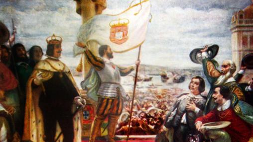 Aclamación de Juan IV de Portugal, por Veloso Salgado