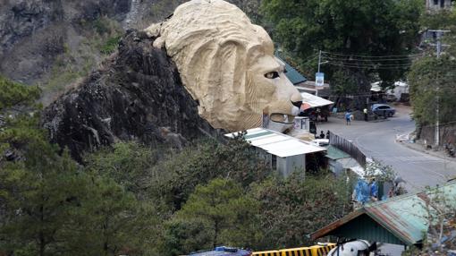 Carretera que conduce a Baguio