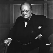 Churchill, en 1941, durante la Segunda Guerra Mundial