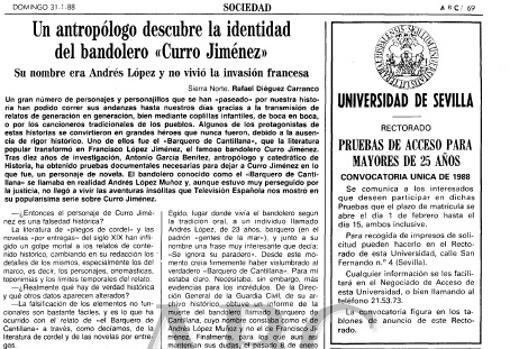 La verdad tras el exterminio del cruel bandolero Curro Jiménez a manos de un comando de la Guardia Civil