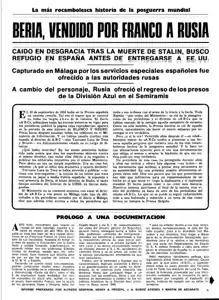 Entrevista a Fabio Gallo publicada en «Blanco y Negro» el 2 de mayo de 1979