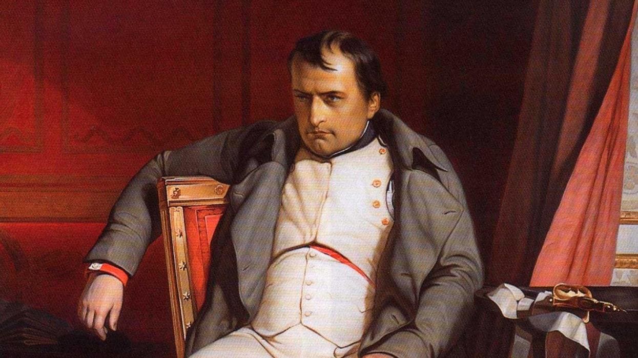 Retrato de «Napoleón en Fontainebleau»