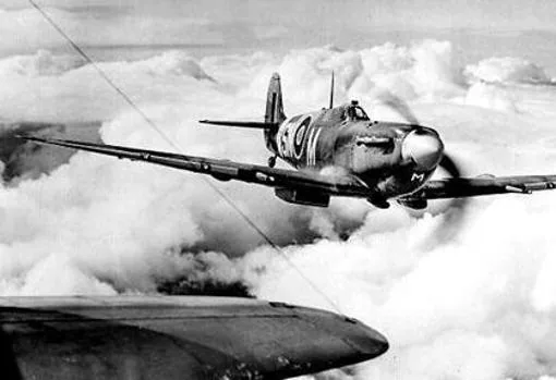 Spitfire en vuelo